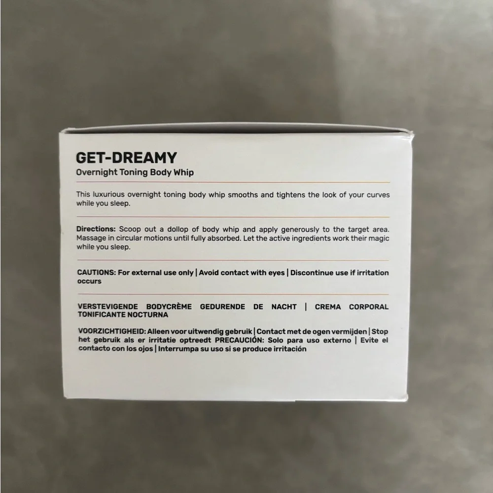 Maelys Get-Dreamy Overnight Toning Body Whip 200ml - Picture 2 of 2